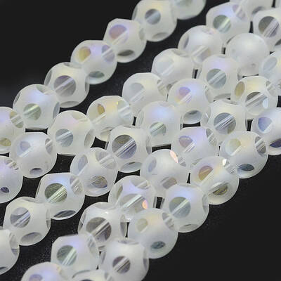 Electroplate Glass Beads Strands