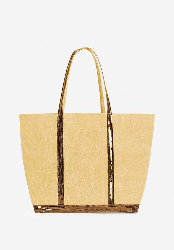 Tote Bag Linen Cabas L Ve31-v40315 Petal | Color: PETAL | Size: U