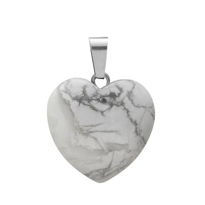 Synthetic Howlite Charms