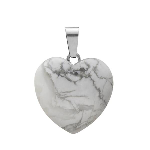 Synthetic Howlite Charms