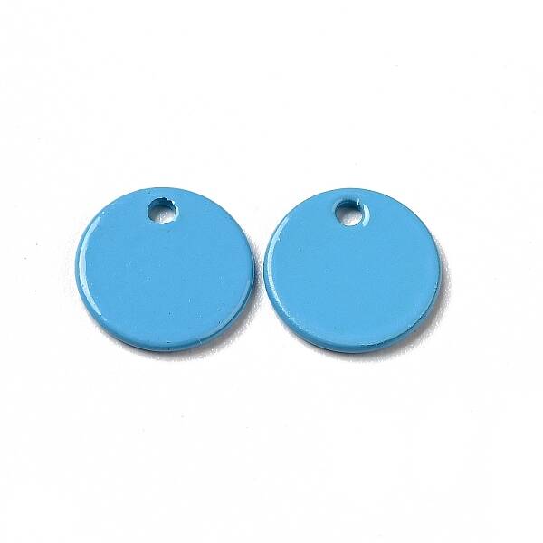 Spray Painted 201 Stainless Steel Charms
