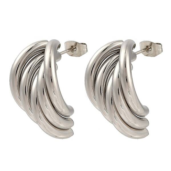 201 Stainless Steel Stud Earrings for Women