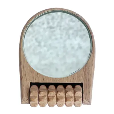 Mister geppetto Facial Massage Roller with Mirror