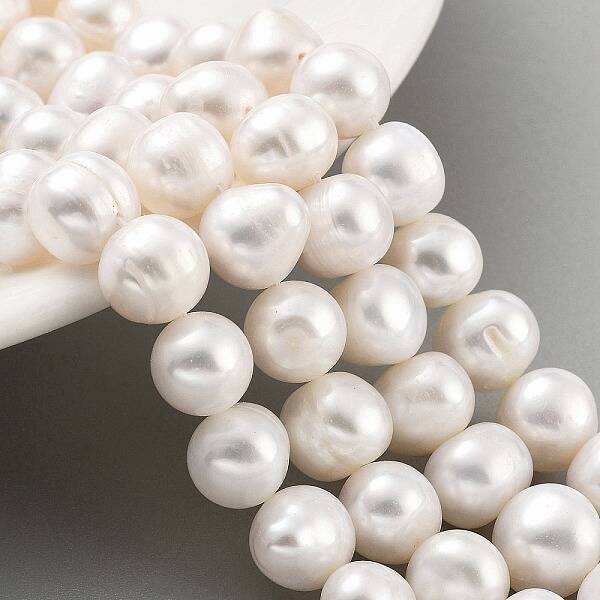 Natural Cultured Freshwater Pearl Beads Strands
