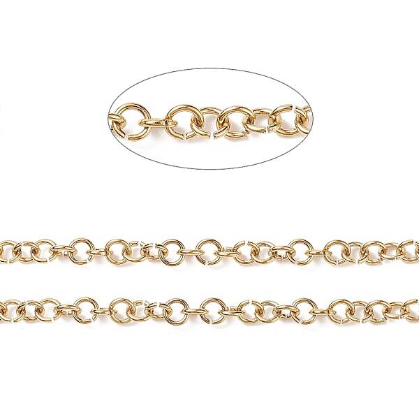Ion Plating(IP) 304 Stainless Steel Rolo Chains