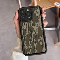 Camouflage Pattern Phone Case, Decorative Phone Protector Cover, Phone Accessories Compatible with iPhone 11 12 13 14 15 16 ...