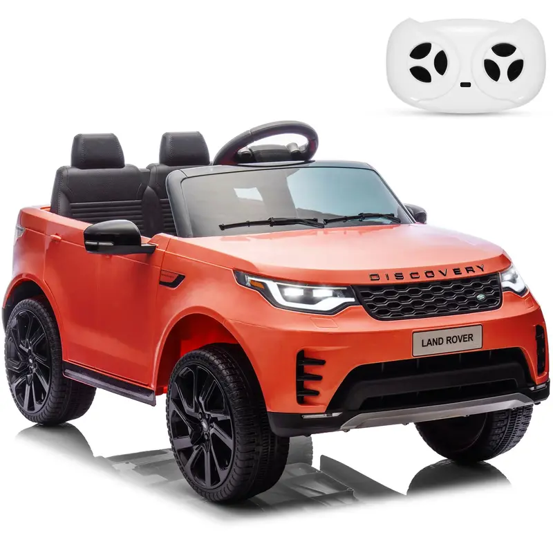 Garvee Ride P Series 12V Kids Ride On Car Land Rover Style Dual Motors 3 Speed Modes 4.5Ah Battery Safety Seatbelt Remote Con...