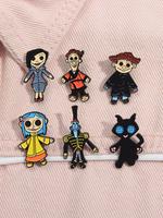Cartoon Character Design Brooch, Men's Accessories, Cute Cartoon Badge for Backpack & Hat & Clothes Decor, Fashion Accessori...