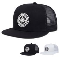 Unisex Compass Patch Caps Hip Hop Hat Mesh Cap Outdoor Sport Adjustable Sunscreen Leisure Hat Spring Autumn Travel Tourism Be...
