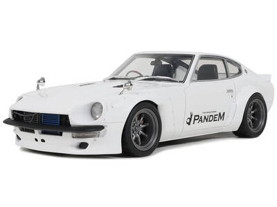 2015 Nissan PANDEM Fairlady Z RHD (Right Hand Drive) White Limited Edition to 2000 pieces Worldwide 1/18 Model Car by Otto Mo...