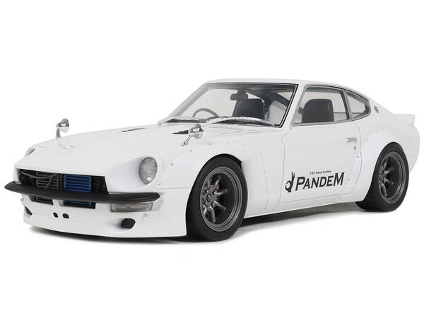 2015 Nissan PANDEM Fairlady Z RHD (Right Hand Drive) White Limited Edition to 2000 pieces Worldwide 1/18 Model Car by Otto Mo...