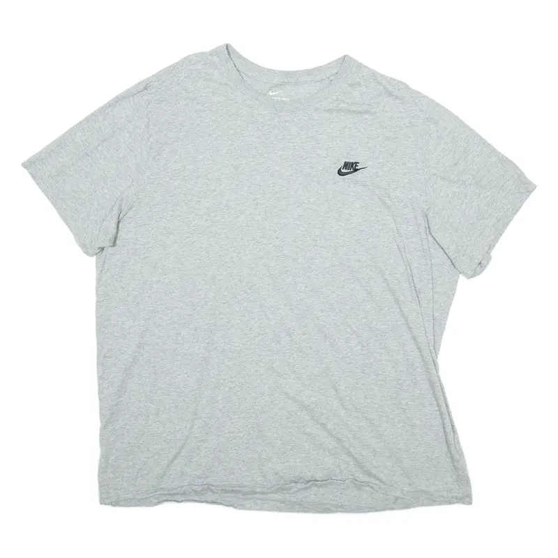 NIKE Mens T-Shirt Grey 2XL