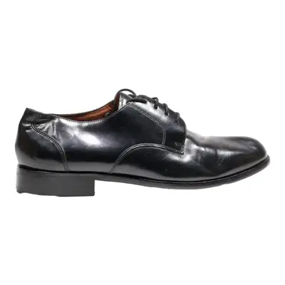 BOSTON Oxford Shoes Black Leather Mens UK 10