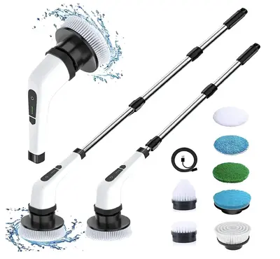 MGLSDeet Spin Scrubber 7 Head Car Cleaning Scrubtastic Mop