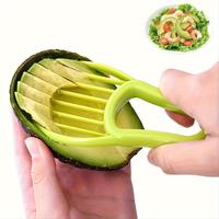 3 in 1 Plastic Avocado Slicer, 1 Count Multifunctional Avocado Cutter, Fruit Slicer, Fruit Corer, Kitchen Tool for Home Use, ...