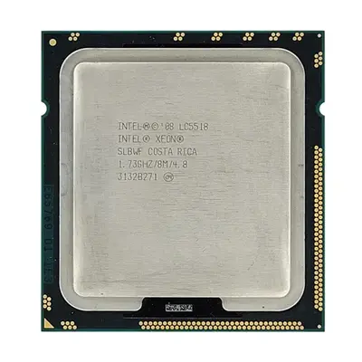 SLBWF Intel Xeon LC5518 Quad-Core 1.73GHz 4.80GT/s QPI 8MB L3 Cache Socket LGA1366 Processor