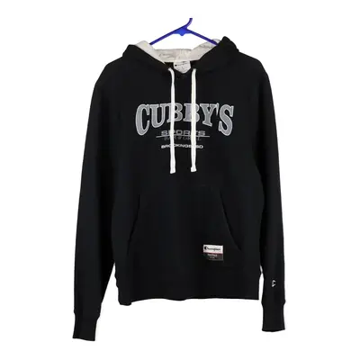 Cubbys Sports Bar & Grill Champion Hoodie - Small Black Cotton