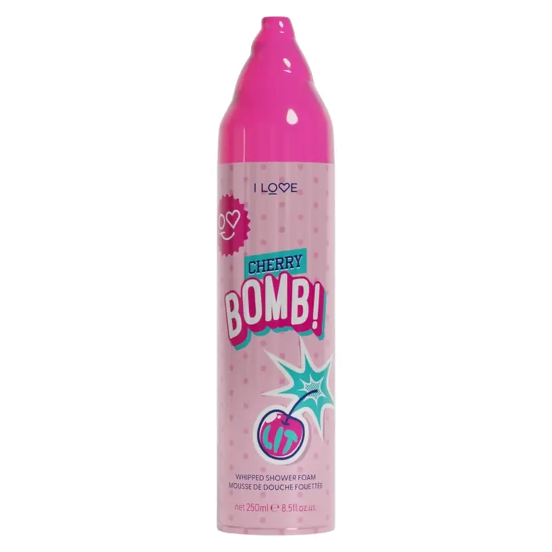 I Love Cherry Bomb Mousse Doccia Vegana 250 ml