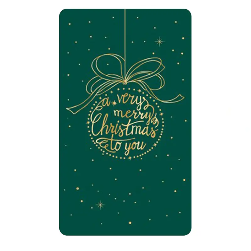 Memory Holiday Card™ - Green-Very Merry Christmas