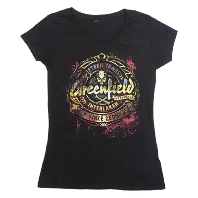 Greenfield Festival 2019 Womens Band T-Shirt Black S
