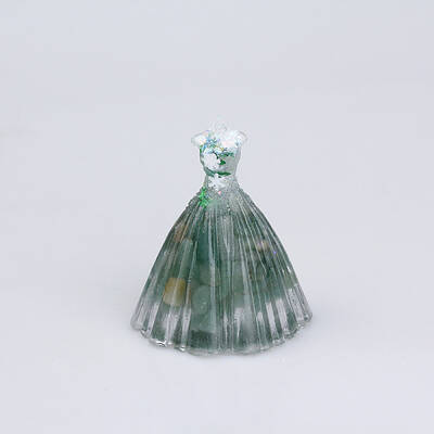 Resin Wedding Dress Display Decoration