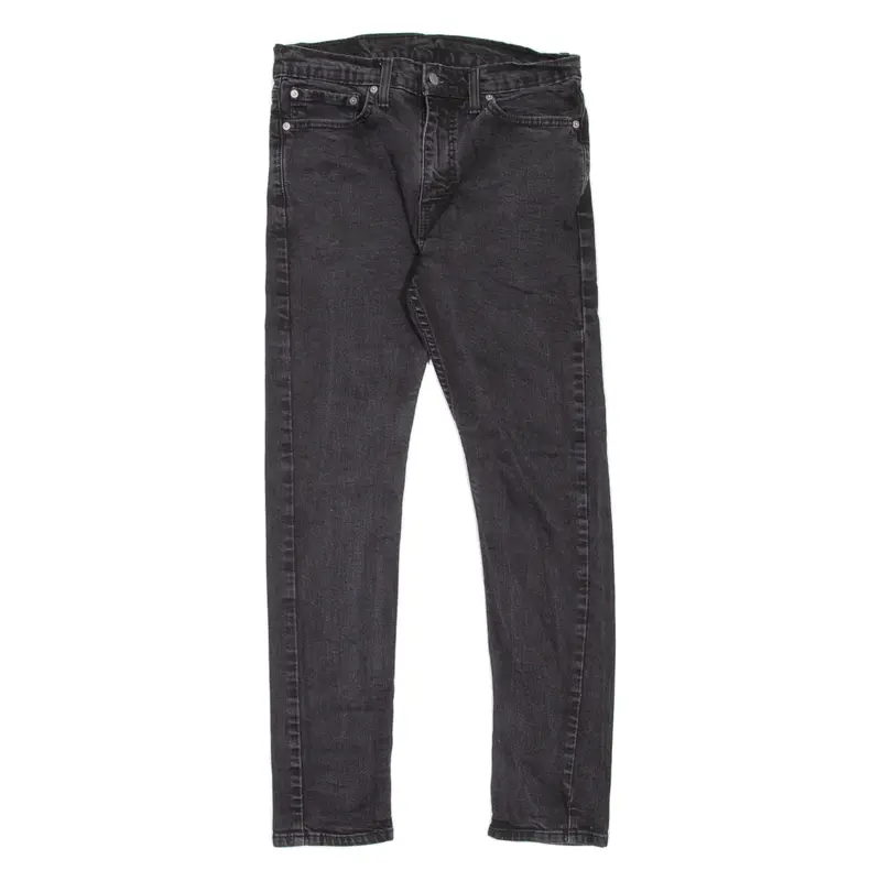 LEVI'S 510 Jeans Mens Black Slim Skinny W32 L32
