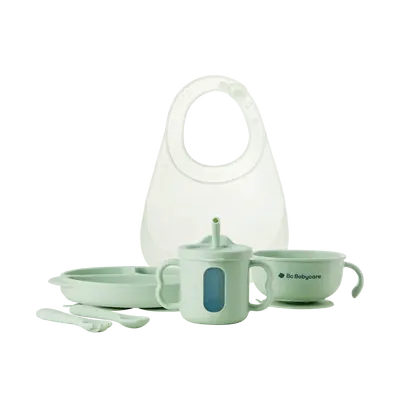 Little Savor Silicone Baby Feeding Set