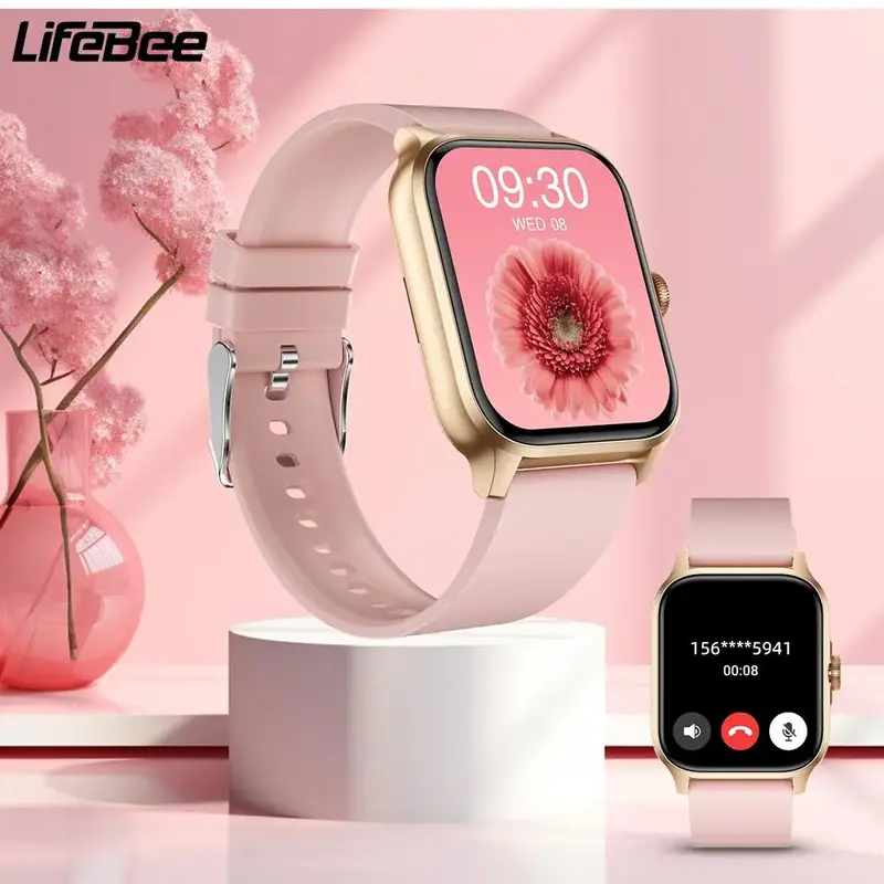LIFEBEE Mulifunctional Smart Watch, Fashion Digital Watch with 100+ Sports Modes and Sleep Tracking, Fitness Watch, Android ...
