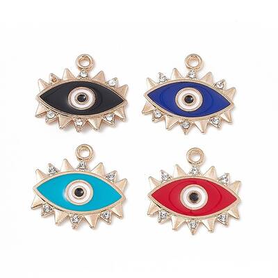 Alloy Rhinestone Pendants