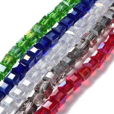 Electroplate Glass Beads Strands
