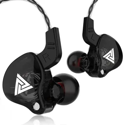 AK6 Wired Earphone, In-ear Design Earphone with Microphone, HiFi Heavy Bass Noice Cancelling Earphone for Esports Game Live ...