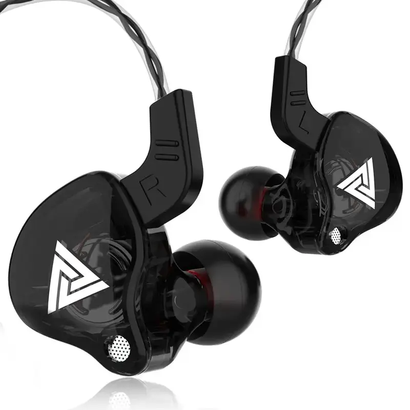 AK6 Wired Earphone, In-ear Design Earphone with Microphone, HiFi Heavy Bass Noice Cancelling Earphone for Esports Game Live ...