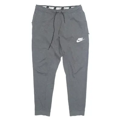 NIKE Mens Joggers Grey Tapered M W32 L27