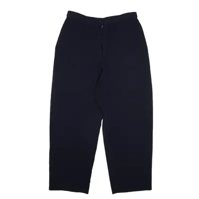 ARMANI Trousers Blue Loose Straight Womens W28 L25