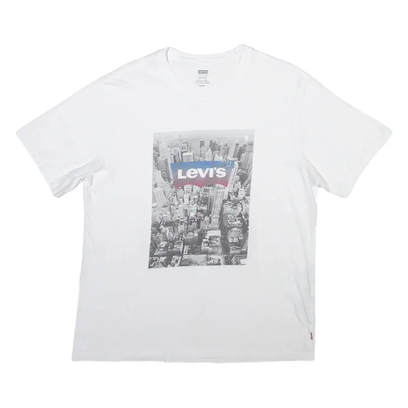 LEVI'S Mens T-Shirt White M