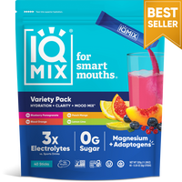 IQMIX Variety Pack (40 Sticks) - Sugar Free Electrolytes Powder Packets - Hydration Powder Supplements Drink Mix
