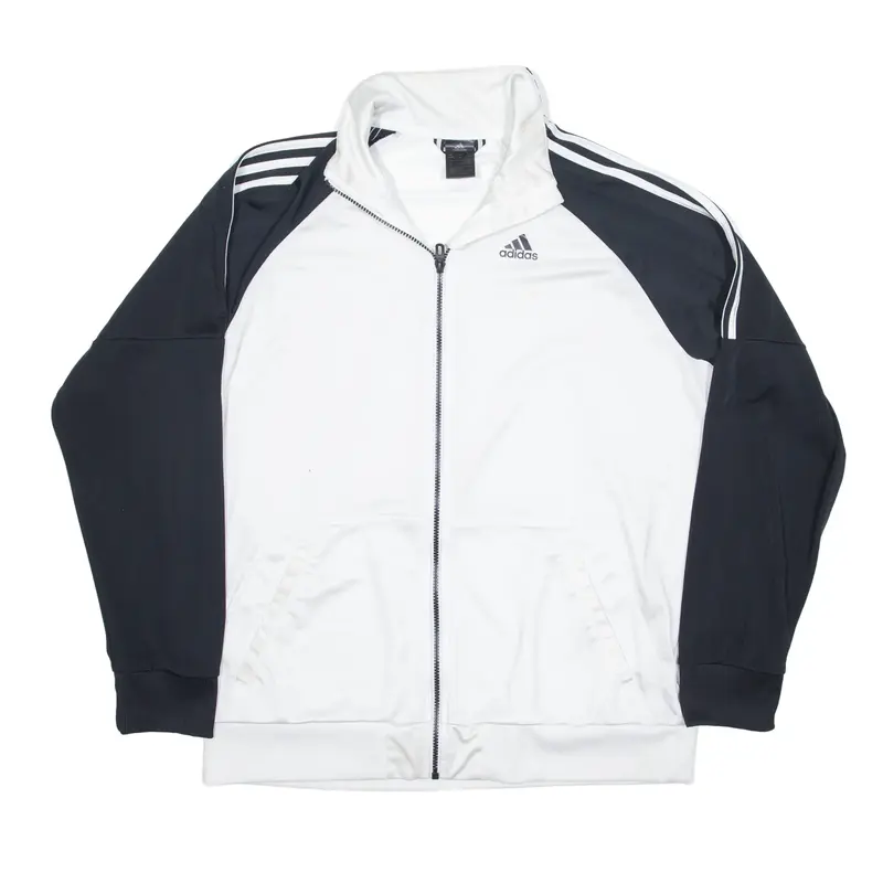 ADIDAS Track Jacket White Mens XL