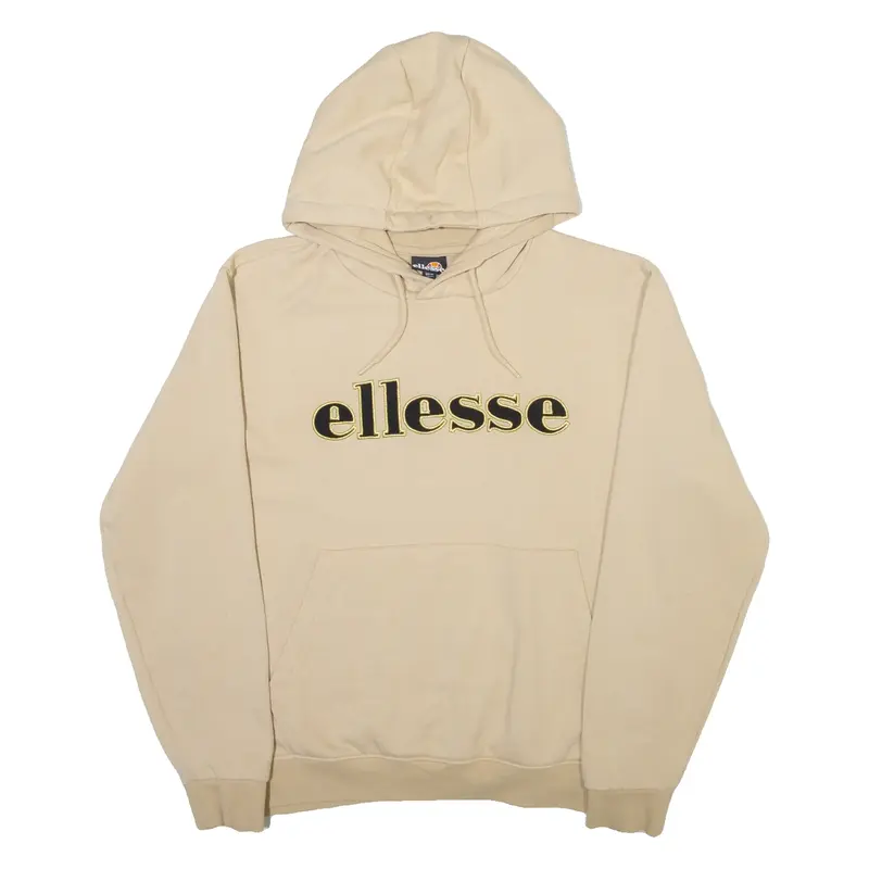 ELLESSE Womens Beige Hoodie M