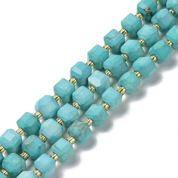 Natural Howlite Beads Strands