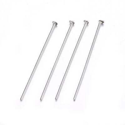 Tarnish Resistant 304 Stainless Steel Flat Head Pins