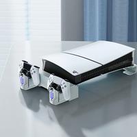 Hosanwell PS5 SLIM Horizontal Stand Compatible with PS5 (SLIM) Disc & Digital Version Dual Use Charging Station with Multi-Mo...