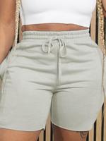 Women's Plain Drawstring Waist Track Shorts, Minimalist Casual Fit Pocket Shorts for Summer, Women's Bottoms for Daily Wear, ...