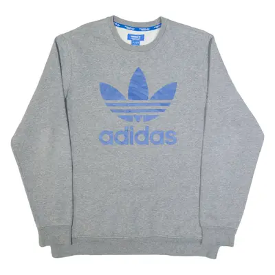 ADIDAS ORIGINALS Mens Sweatshirt Grey L