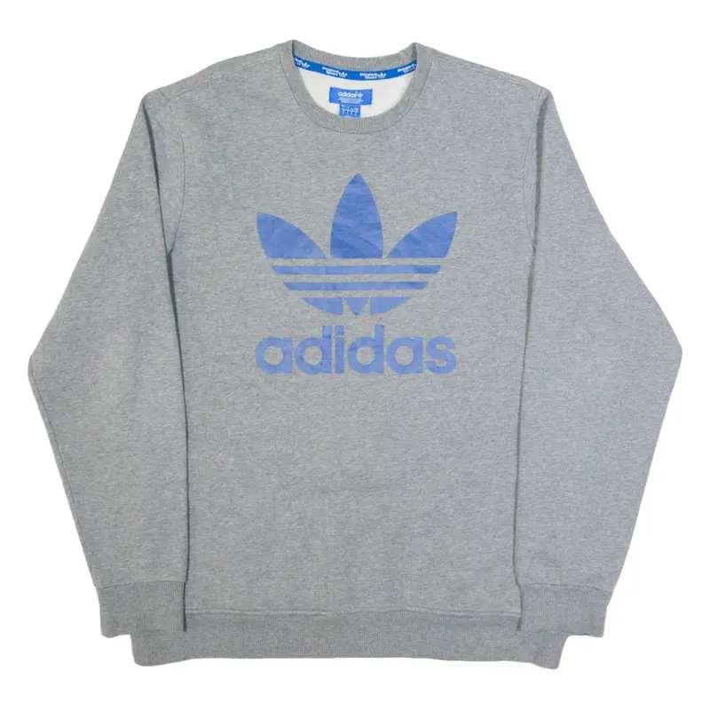 ADIDAS ORIGINALS Mens Sweatshirt Grey L