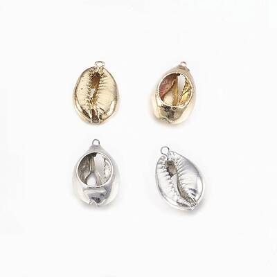 Electroplated Shell Pendants