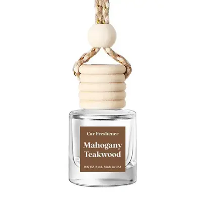 NIGHTING Scented Car Air Freshener - Long Lasting Car Diffuser - Last 60+ Days Teakwood