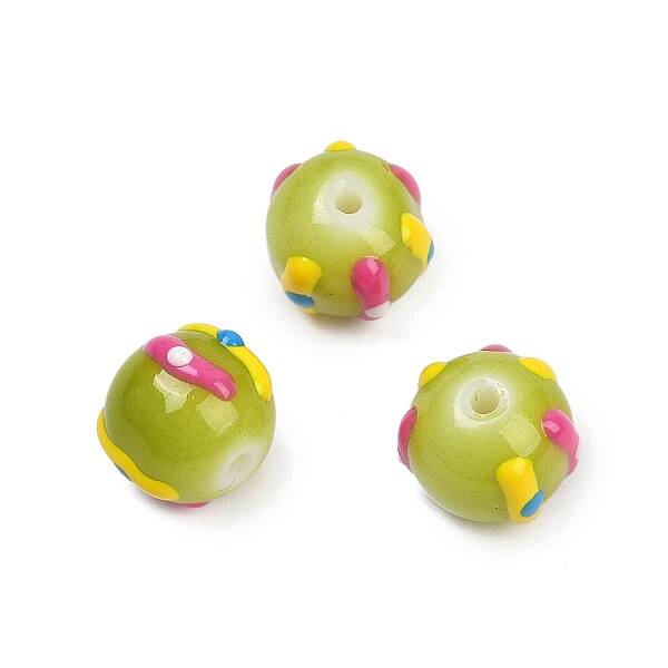 Handmade Lampwork Enamel Beads
