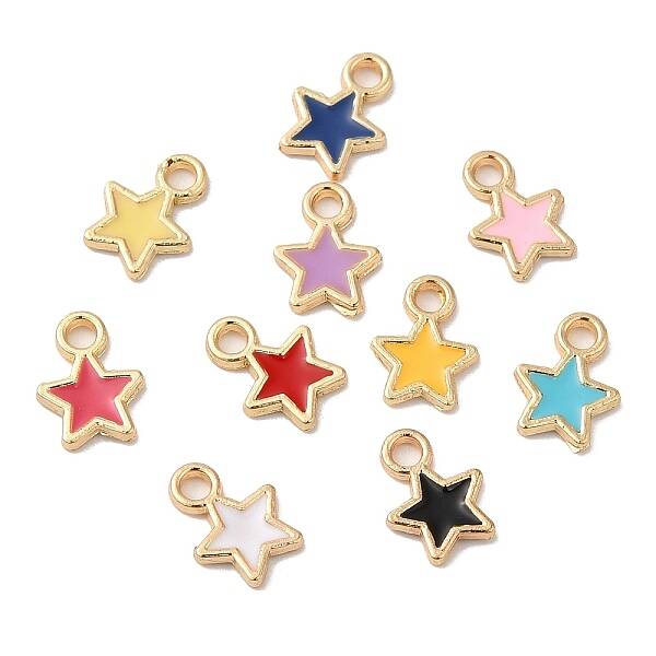 Eco-friendly Alloy Enamel Pendants