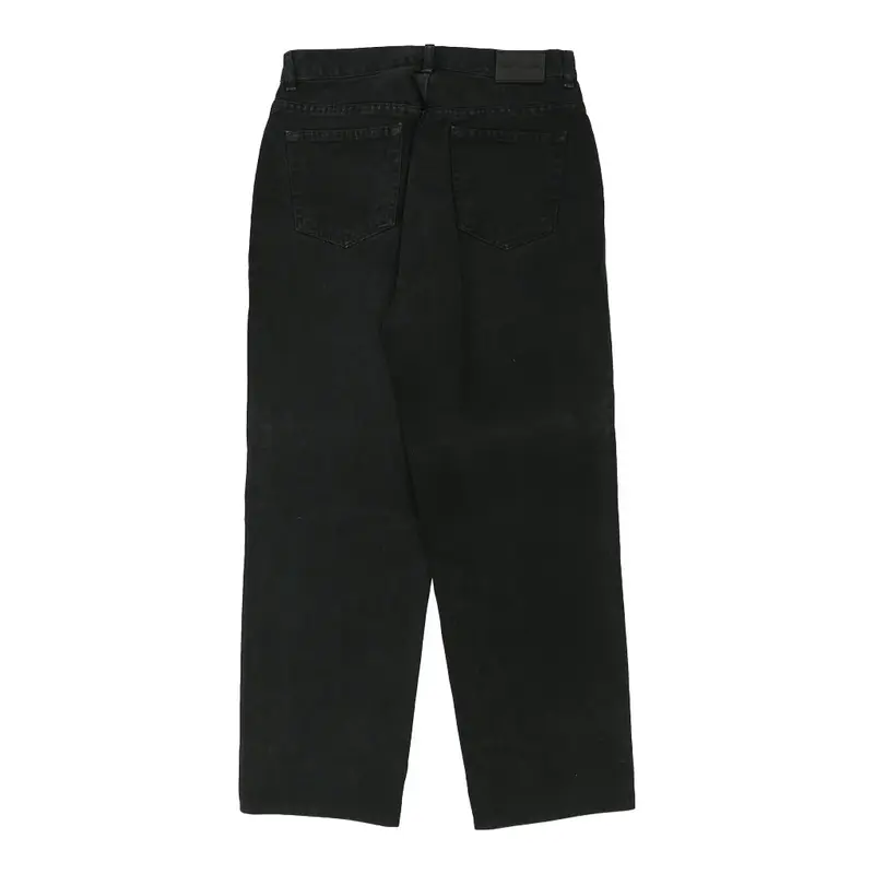 Calvin Klein Jeans - 30W UK 12 Black Cotton