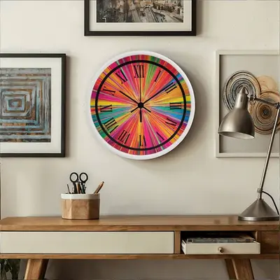 Spectrum of Time - Artistic Wall Clock